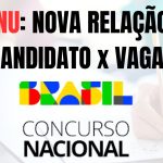 abela de abstenções no Concurso CNU 2024 após a divulgação oficial