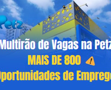 Participe do multirão de vagas na Petz e candidate-se a uma das 801 oportunidades de emprego! Veja como é fácil se inscrever e comece sua carreira com quem entende de pets.